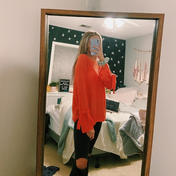 Nordstrom Sweaters - SALE Project Naadam Knit tie bell sleeve sweater